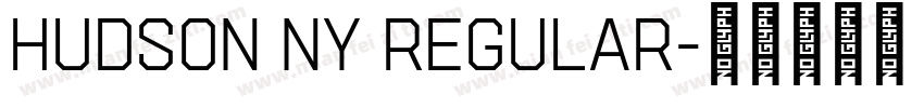 Hudson NY Regular字体转换
